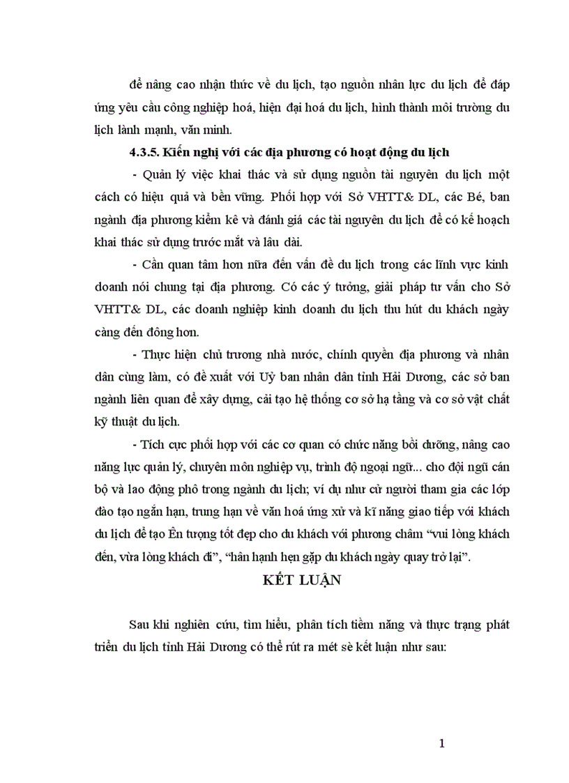 image for page Phát triển du lịch Hải Dương trong tiến trình hội nhập 1