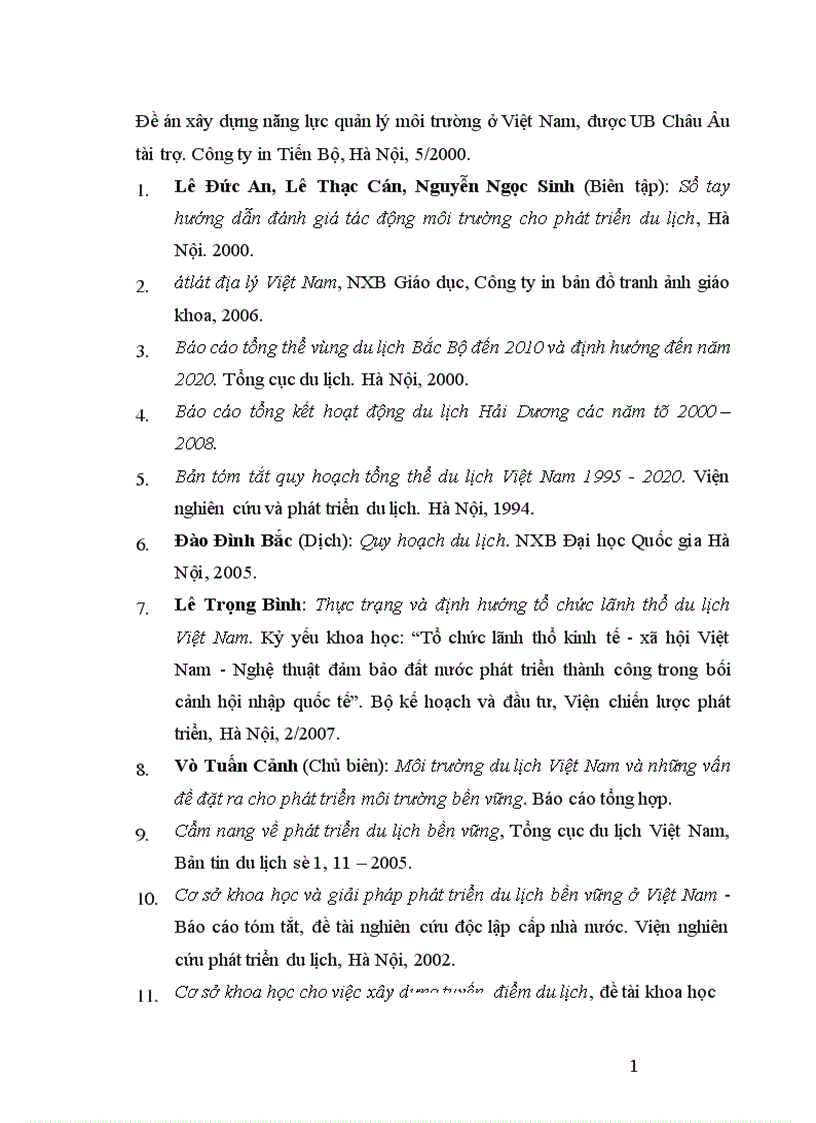 image for page Phát triển du lịch Hải Dương trong tiến trình hội nhập 1