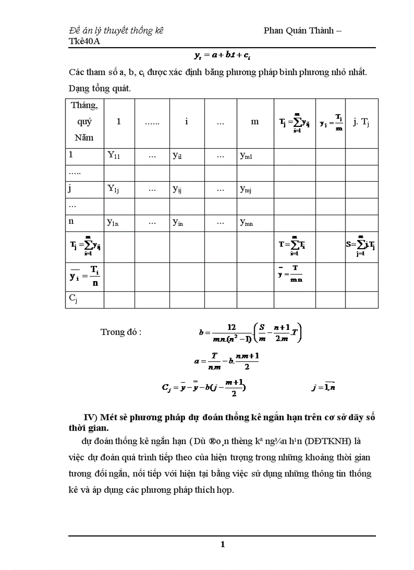 image for page Dãy số thời gian trong việc phân tích và dự đoán thống kê về Du Lịch 1