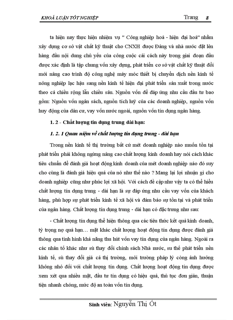 image for page Giải pháp nâng cao chất lượng tín dụng trung dài hạn tại chi nhánh NHNo PTNT huyện Lâm Thao 1