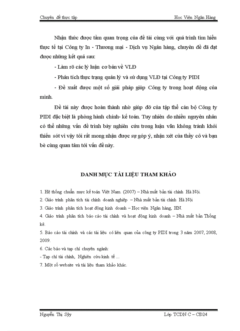 image for page Vốn lưu động và một số biện pháp nhằm nâng cao hiệu quả sử dụng vốn lưu động tại Công ty cổ phần đầu tư phát triển điện lực và hạ tầng Việt Nam PIDI