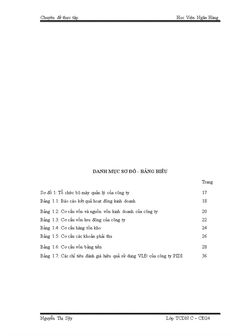 image for page Vốn lưu động và một số biện pháp nhằm nâng cao hiệu quả sử dụng vốn lưu động tại Công ty cổ phần đầu tư phát triển điện lực và hạ tầng Việt Nam PIDI