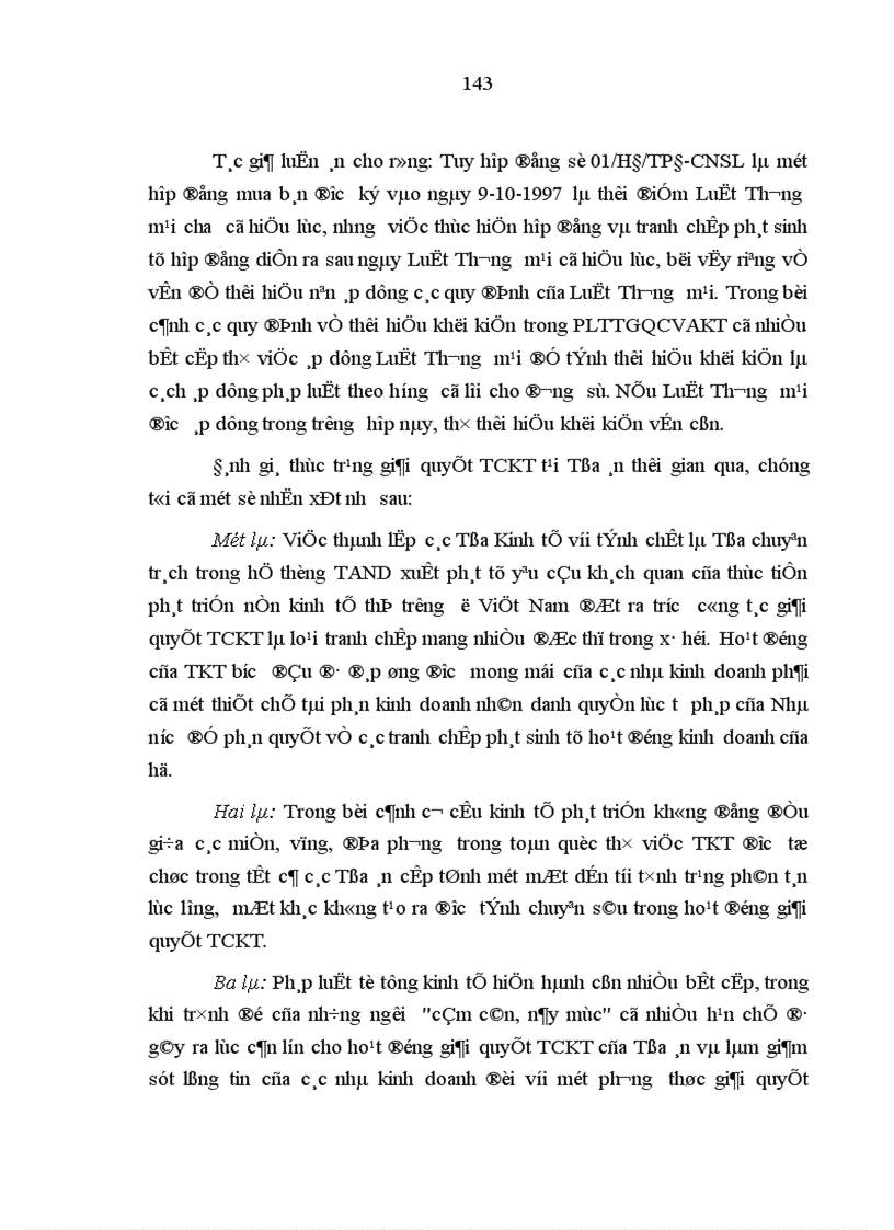 image for page Giải quyết tranh chấp kinh tế trong điều kiện kinh tế thị trường ở Việt Nam 1