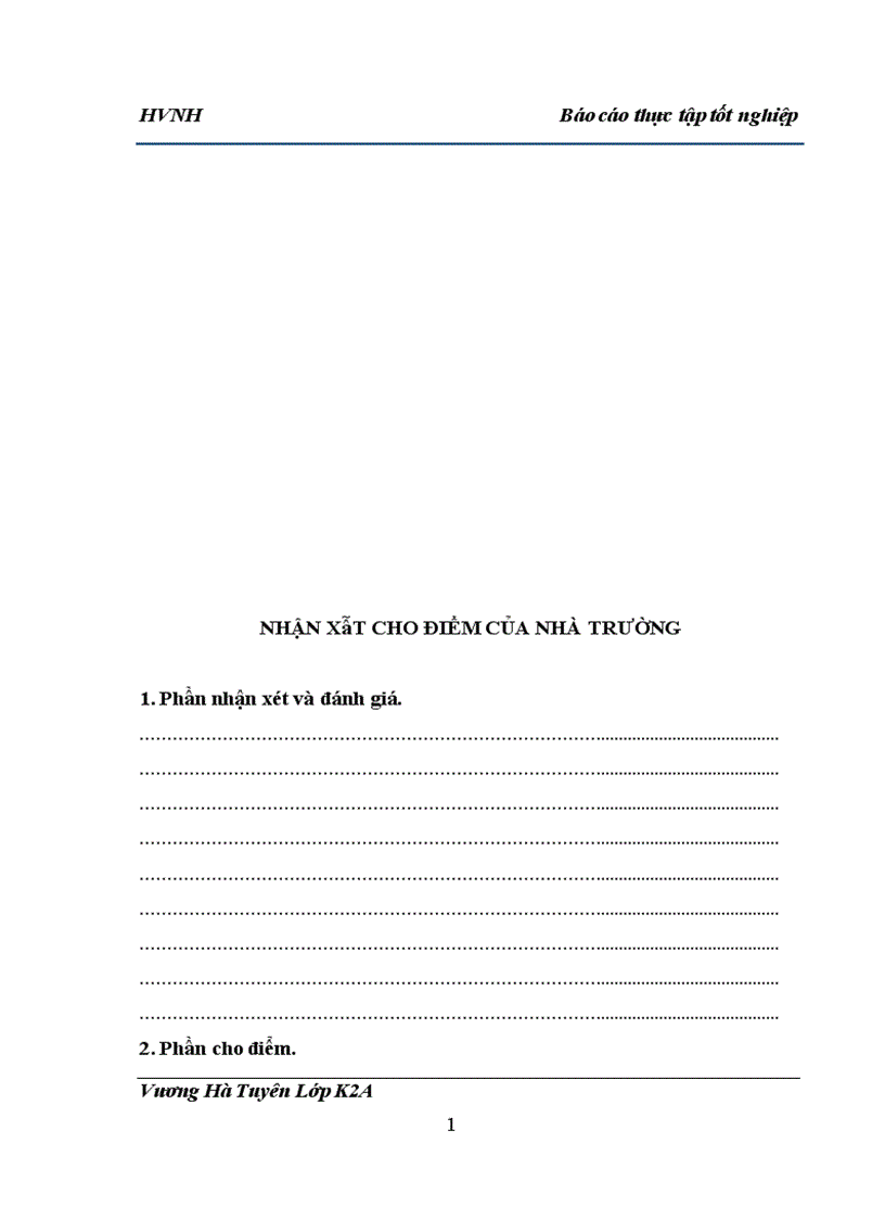 image for page Báo cáo thực tập tốt nghiệp tại NHNo PTNT huyện Bắc Quang tỉnh Hà Giang