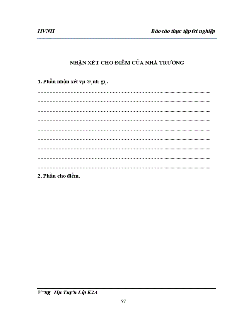 image for page Báo cáo thực tập tốt nghiệp tại NHNo PTNT huyện Bắc Quang tỉnh Hà Giang