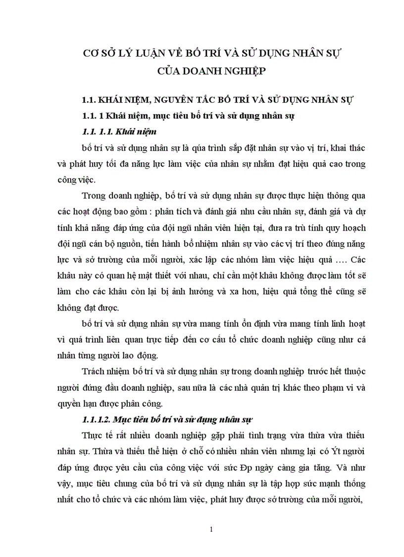 image for page Cải thiện công tác bố trí và sử dụng nhân sự tại công ty 1