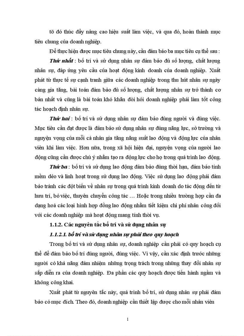 image for page Cải thiện công tác bố trí và sử dụng nhân sự tại công ty 1