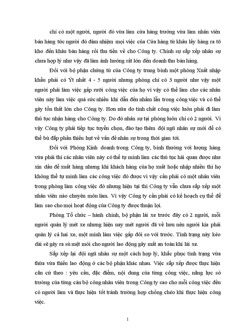 image for page Cải thiện công tác bố trí và sử dụng nhân sự tại công ty 1