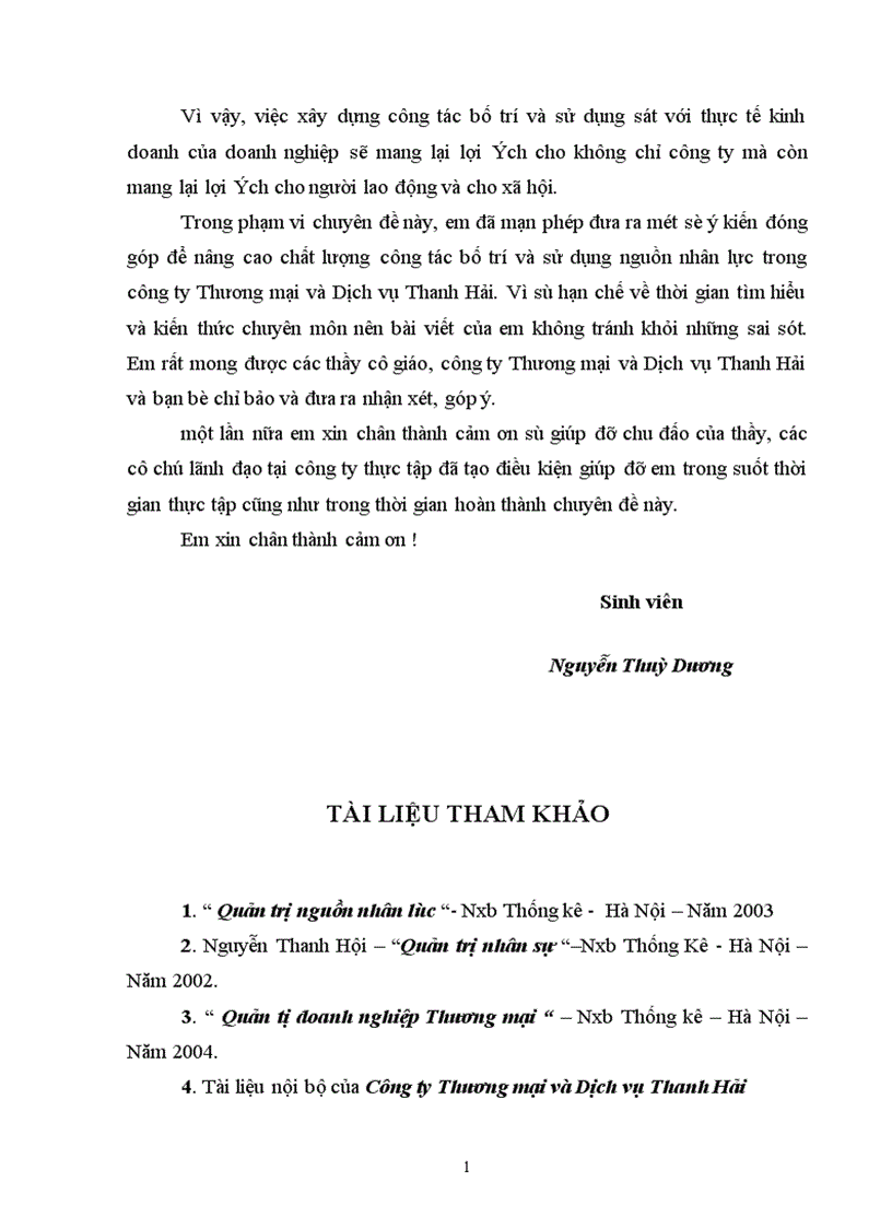 image for page Cải thiện công tác bố trí và sử dụng nhân sự tại công ty 1