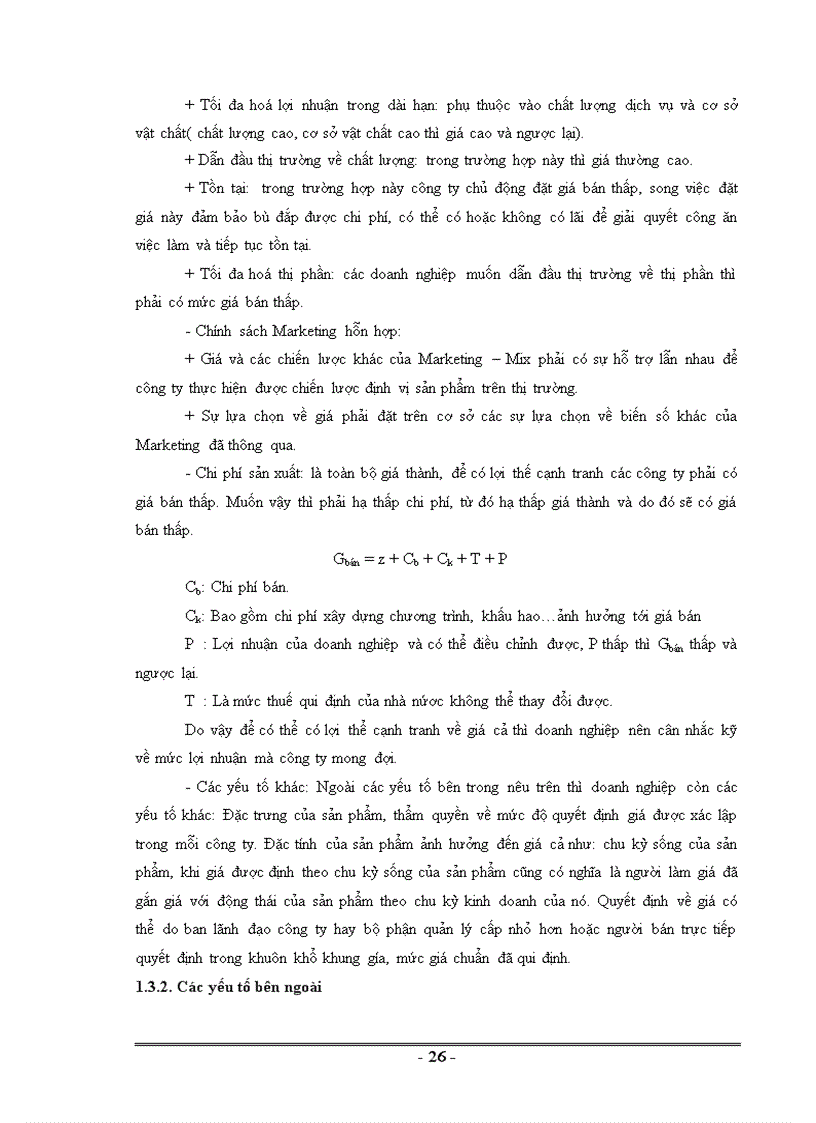 image for page Mục tiêu phương hướng và các giải pháp tăng cường công tác quản lý giá trong kinh doanh du lịch lữ hành ở công ty TNHH du lịch và dịch vụ Hà Long