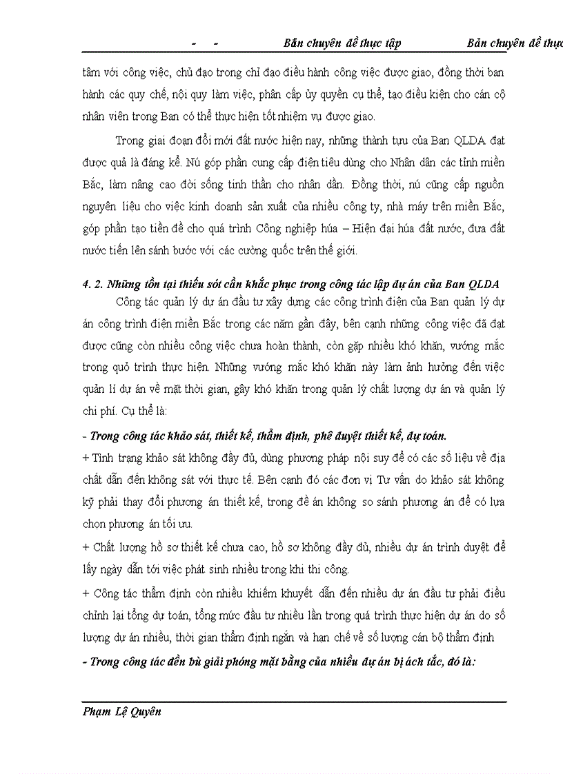 image for page Thực trạng và giải pháp hoàn thiện công tác Quản lý dự án tại Ban Quản lý dự án các công trình điện Miền Bắc Tổng công ty truyển tải điện Quốc Gia 1