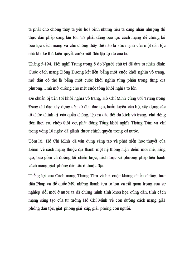 image for page Những luận điểm cơ bản của Hồ Chí Minh về dân tộc và giai cấp