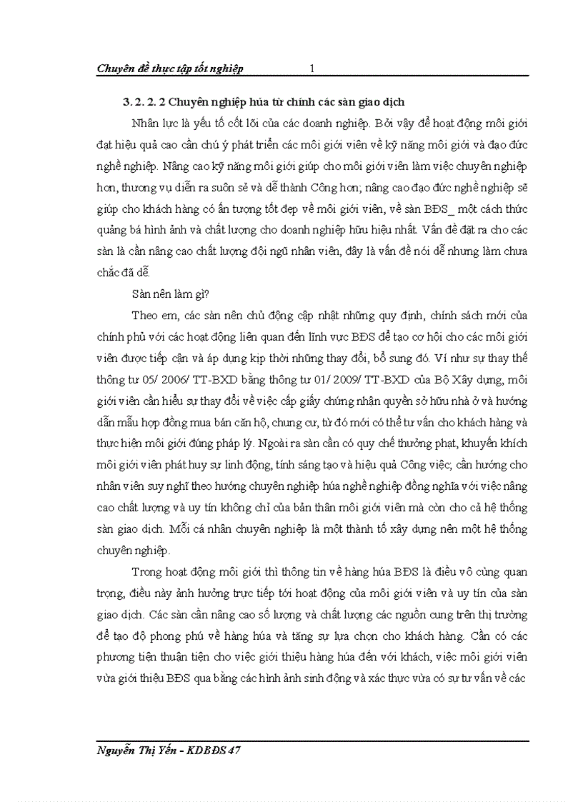 image for page Nâng cao tính chuyên nghiệp trong hoạt động môi giới bất động sản tại Công ty cổ phần sàn giao dịch bất động sản Việt Nam 1