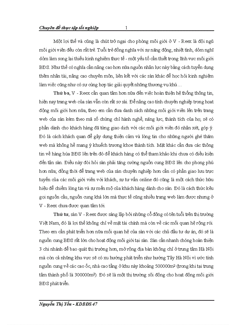 image for page Nâng cao tính chuyên nghiệp trong hoạt động môi giới bất động sản tại Công ty cổ phần sàn giao dịch bất động sản Việt Nam 1