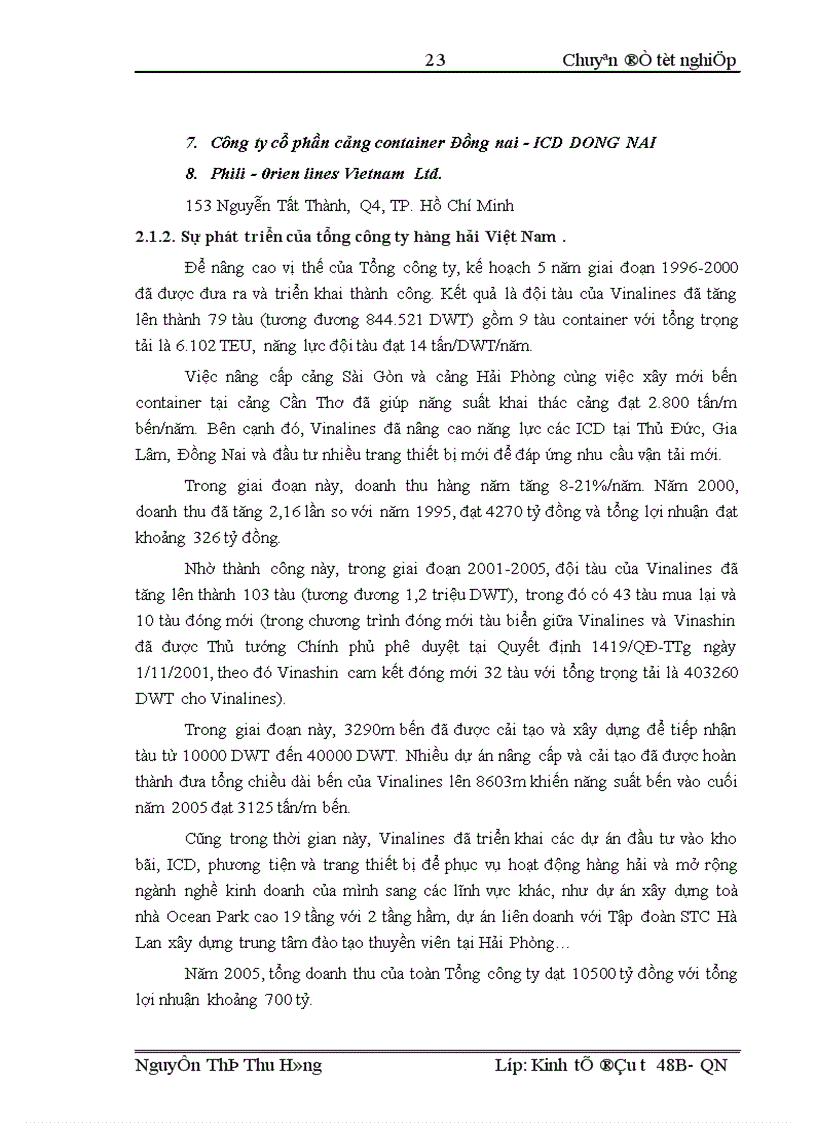 image for page Một số giải pháp huy động và nâng cao hiệu quả sử dụng vốn đầu tư tại Tổng Công ty Hàng hải Việt Nam