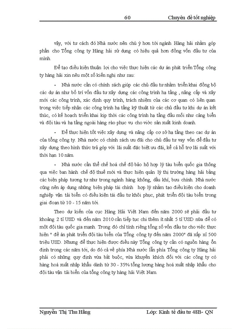 image for page Một số giải pháp huy động và nâng cao hiệu quả sử dụng vốn đầu tư tại Tổng Công ty Hàng hải Việt Nam