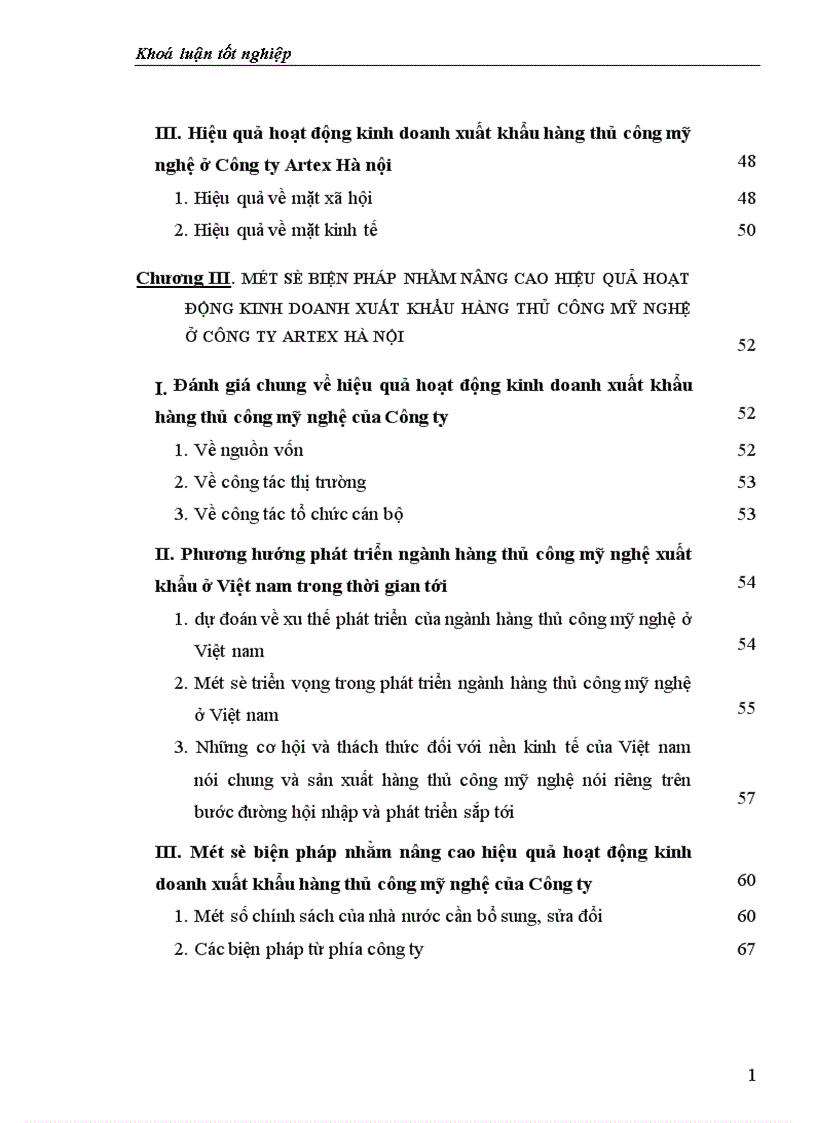 image for page Một số biện pháp nhằm nâng cao hiệu quả hoạt động kinh doanh xuất khẩu hàng thủ công mỹ nghệ ở Công ty Artex Hà nội