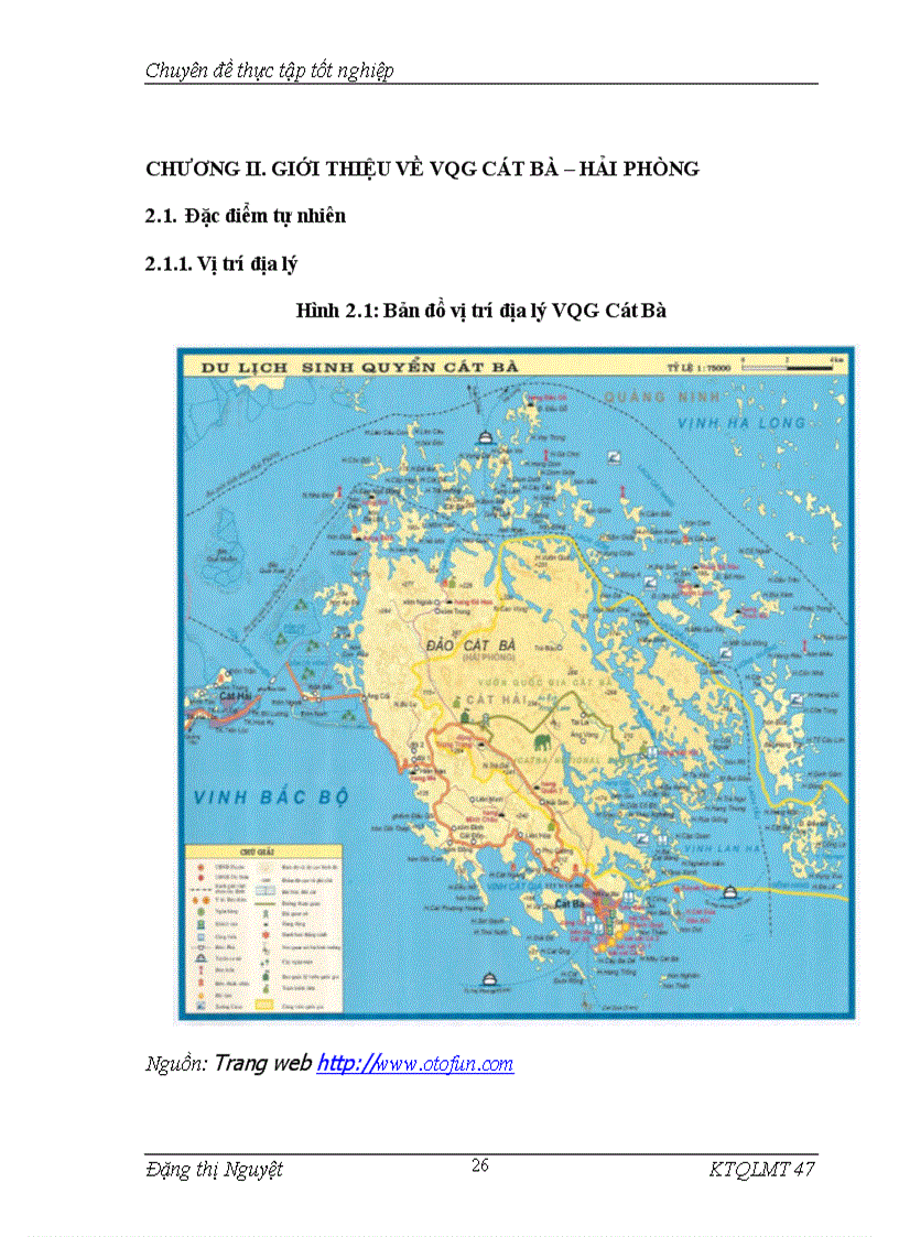 image for page Áp dụng phương pháp chi phí du lịch để đánh giá giá trị cảnh quan vườn quốc gia Cát Bà Hải Phòng 1