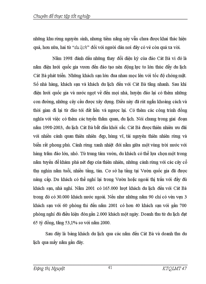 image for page Áp dụng phương pháp chi phí du lịch để đánh giá giá trị cảnh quan vườn quốc gia Cát Bà Hải Phòng 1