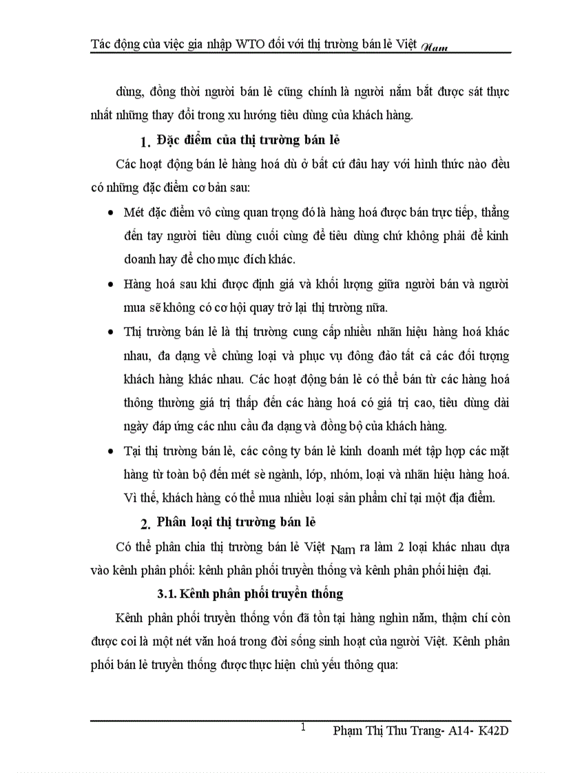 image for page Tác động của việc gia nhập WTO đối với thị trường bán lẻ Việt Nam