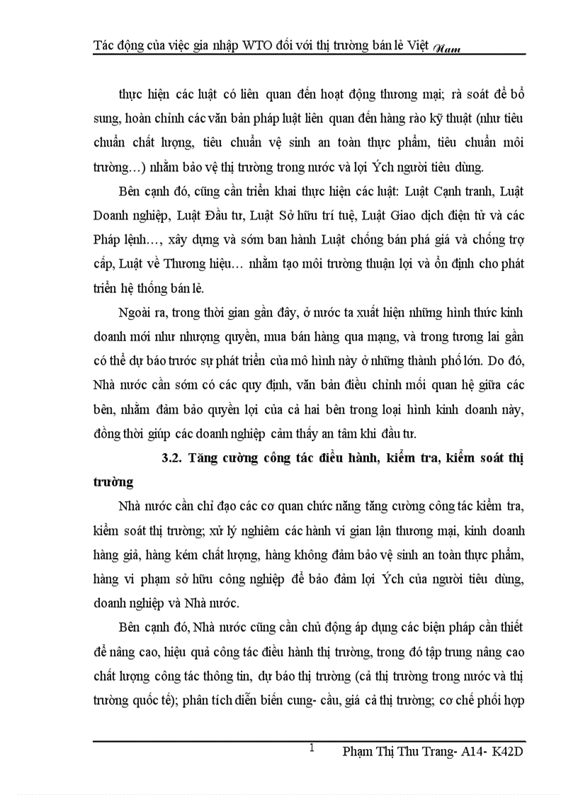 image for page Tác động của việc gia nhập WTO đối với thị trường bán lẻ Việt Nam