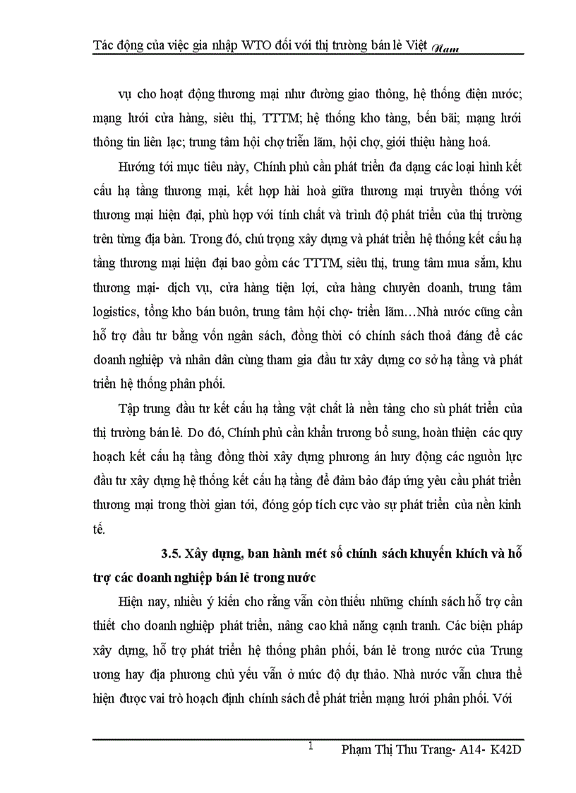 image for page Tác động của việc gia nhập WTO đối với thị trường bán lẻ Việt Nam