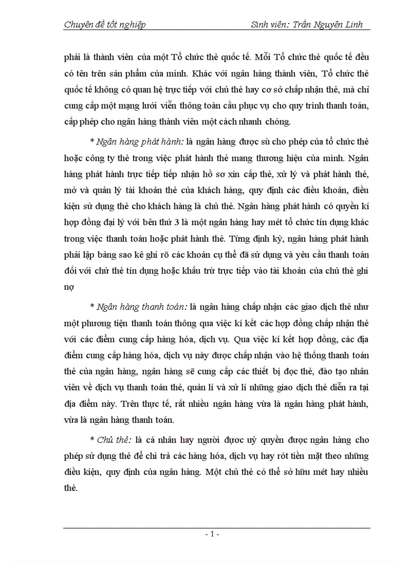 image for page Phát triển hoạt động thanh toán thẻ tại Ngân hàng Ngoại thương Hà Nội 1
