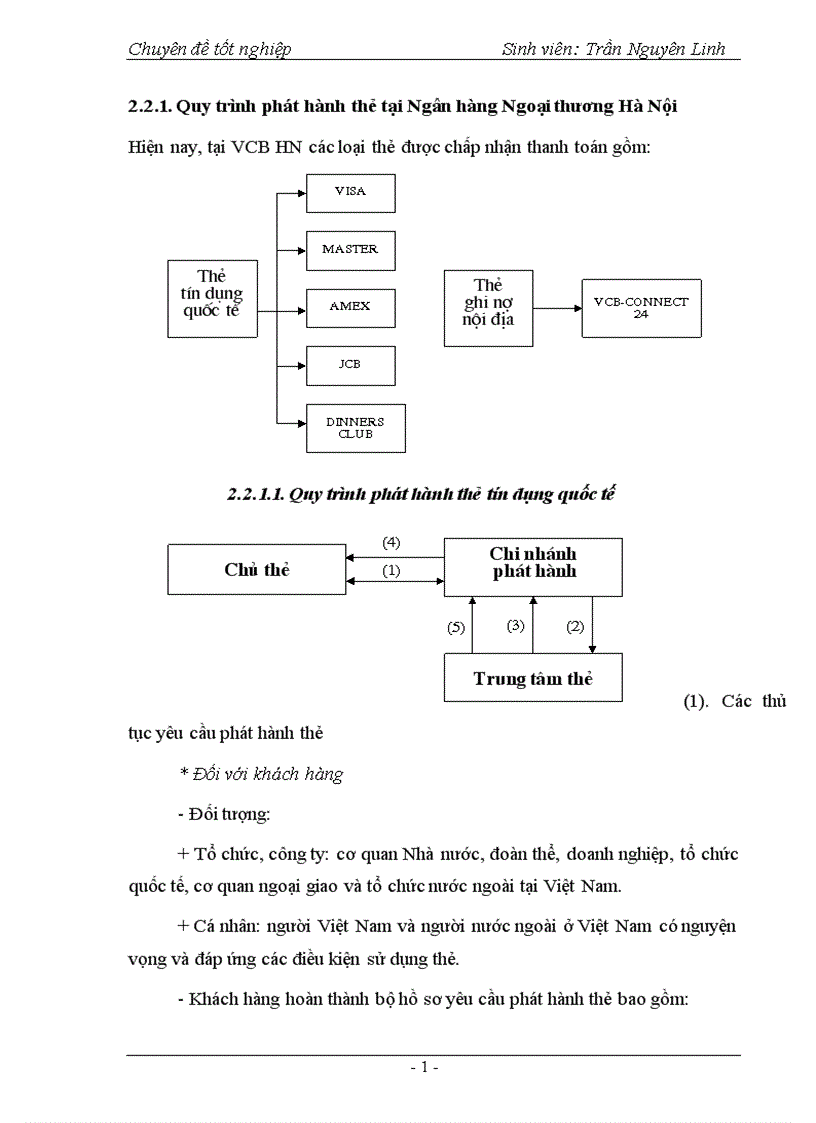 image for page Phát triển hoạt động thanh toán thẻ tại Ngân hàng Ngoại thương Hà Nội 1