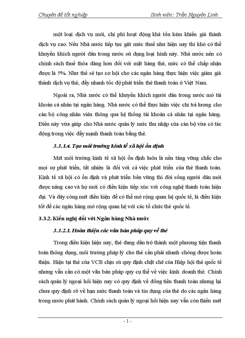 image for page Phát triển hoạt động thanh toán thẻ tại Ngân hàng Ngoại thương Hà Nội 1