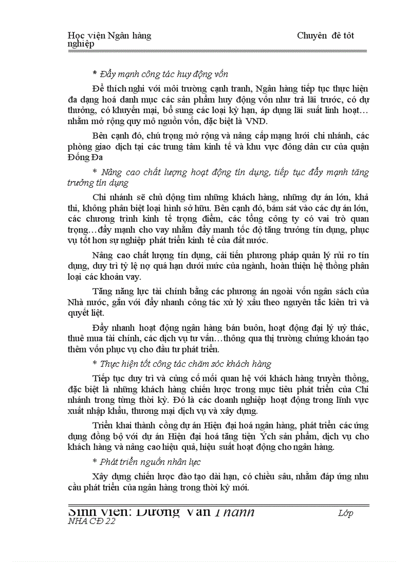 image for page Giải pháp hạn chế rủi ro tín dụng tại Chi nhánh Ngân hàng Công Thương khu vực Đống Đa 1
