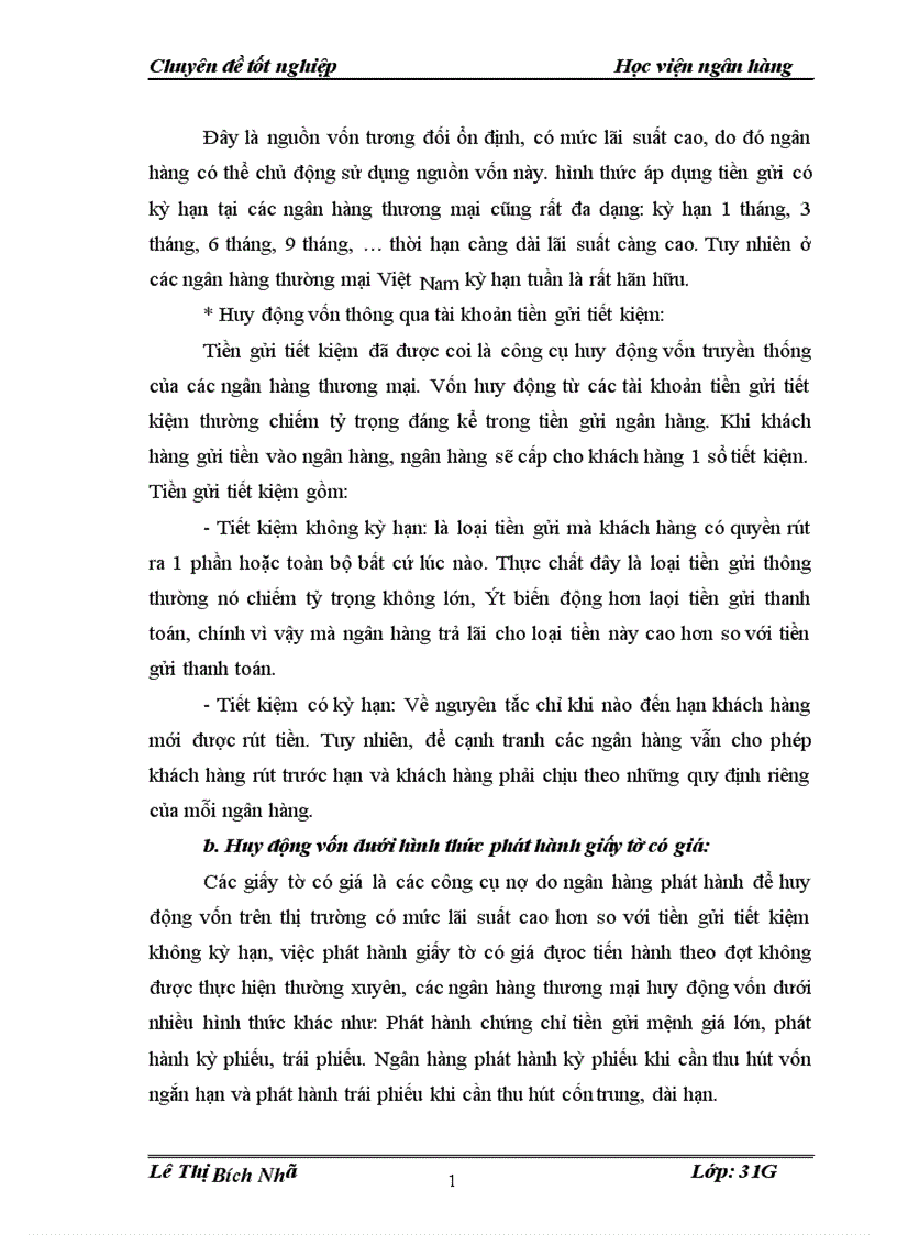 image for page Giải pháp nâng cao hiệu quả nghiệp vụ huy động vốn và kế toán huy động vốn tại ngân hàng nông nghiệp và phát triển Thăng Long 1