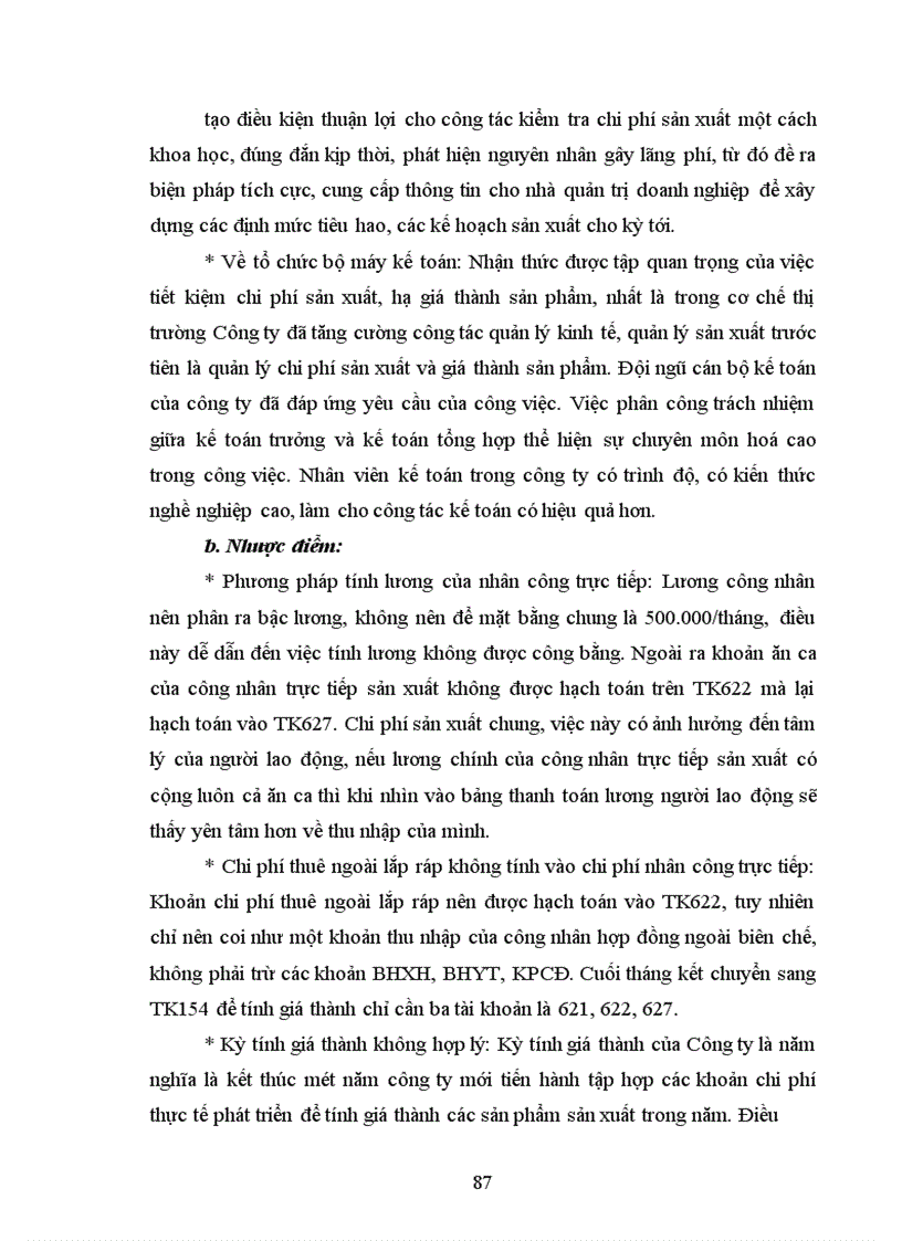 image for page Thực trạng công tác kế toán tập hợp chi phí sản xuất và tínhgiá thành sản phẩm của Công ty Thương mại và sản xuất thiết bị giao thông vận tải 1