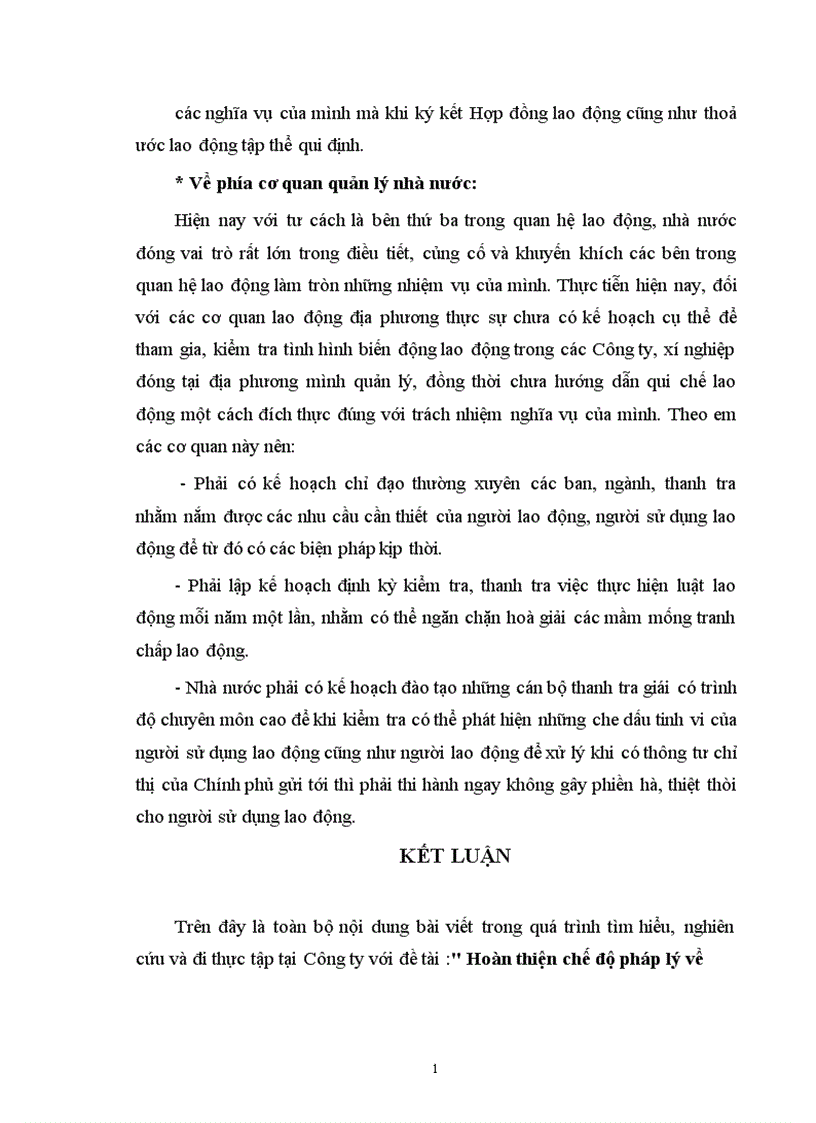 image for page Hoàn thiện chế độ pháp lý về Hợp đồng lao động trong Công ty TNHH ứng dụng và chuyển giao công nghệ Long Hải