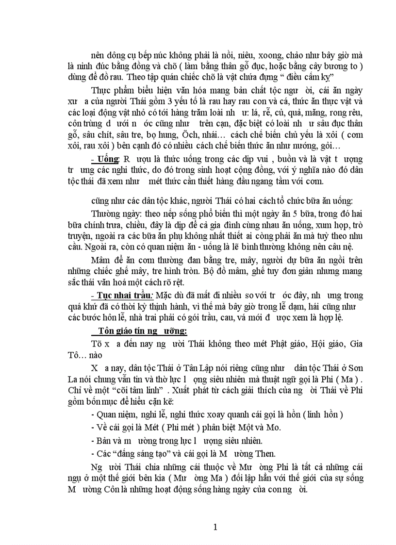 image for page Những biến đổi về phong tục tập quán của dân tộc Thái ở bản Hoa I và bản Dọi I xã Tân Lập huyện Mộc Châu tỉnh Sơn La từ khi thực hiện dự án tái định cư Thủy điện Sơn La năm 2003 đến nay
