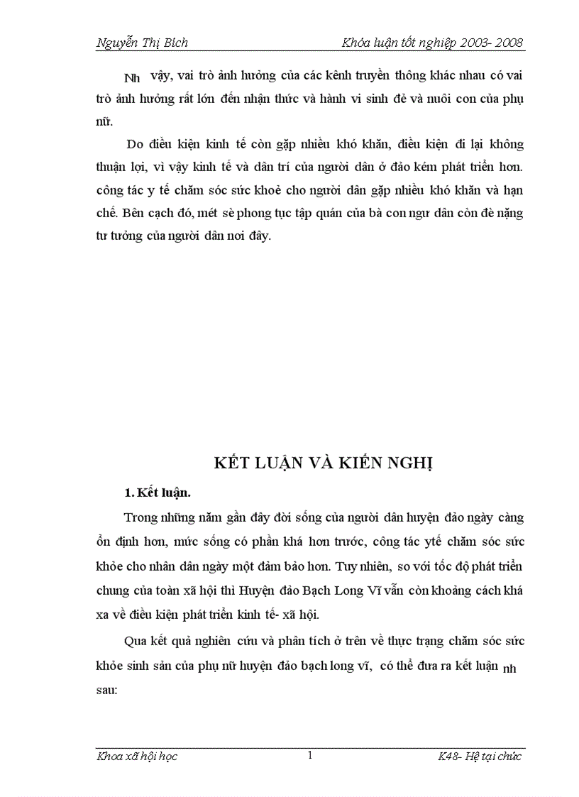 image for page Thực trạng chăm sóc sức khỏe sinh sản của phụ nữ huyện đảo Bạch Long Vỹ Hải Phòng 1