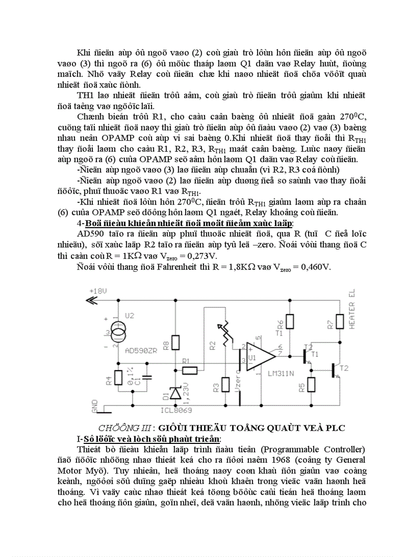 image for page Thiết kế mô hình đo và điều khiển nhiệt độ giao tiếp Module Analog PLC S7 200