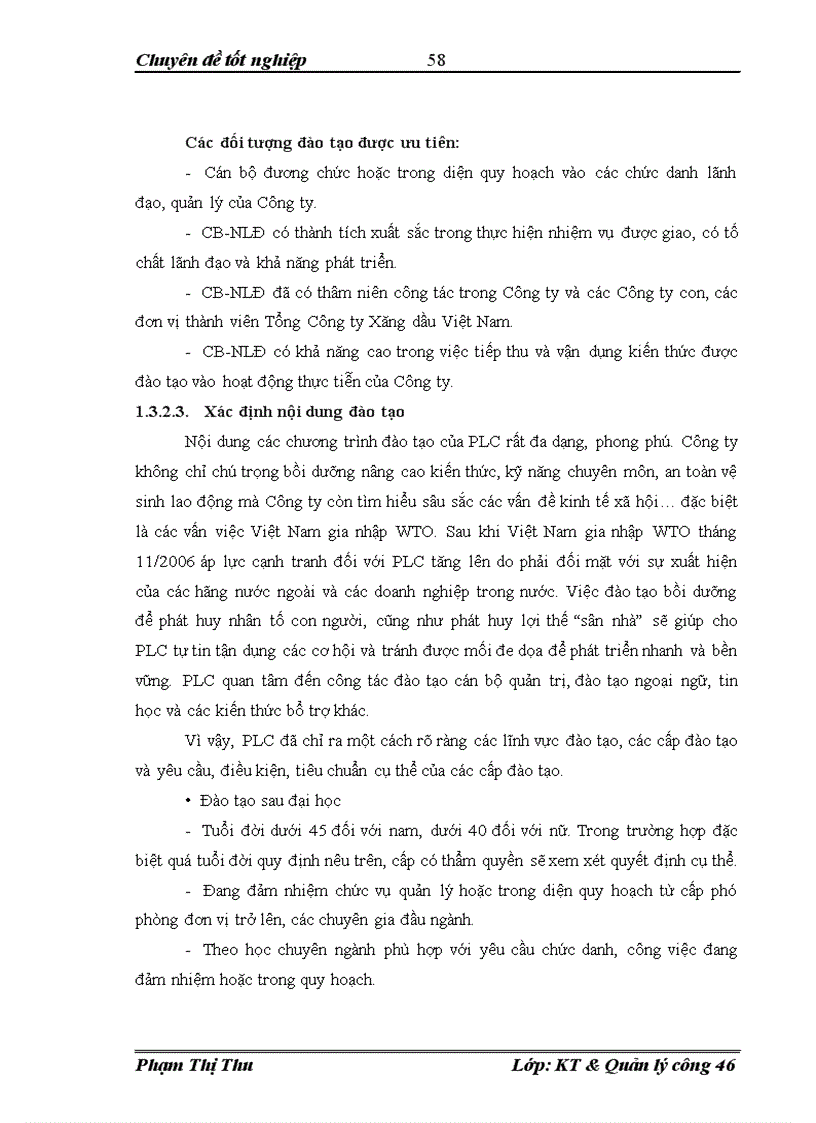 image for page Một số giải pháp hoàn thiện Quản lý Nhà nước đối với công tác đào tạo phát triển nguồn nhân lực tại Công ty Cổ phần Hóa dầu Petrolimex 1