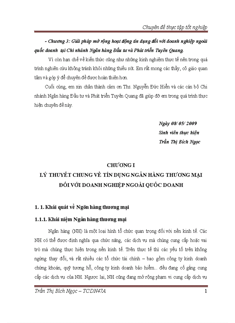 image for page Mở rộng hoạt động tín dụng đối với doanh nghiệp ngoài quốc doanh tại Chi nhánh Ngân hàng Đầu tư và Phát triển Tuyên Quang 1