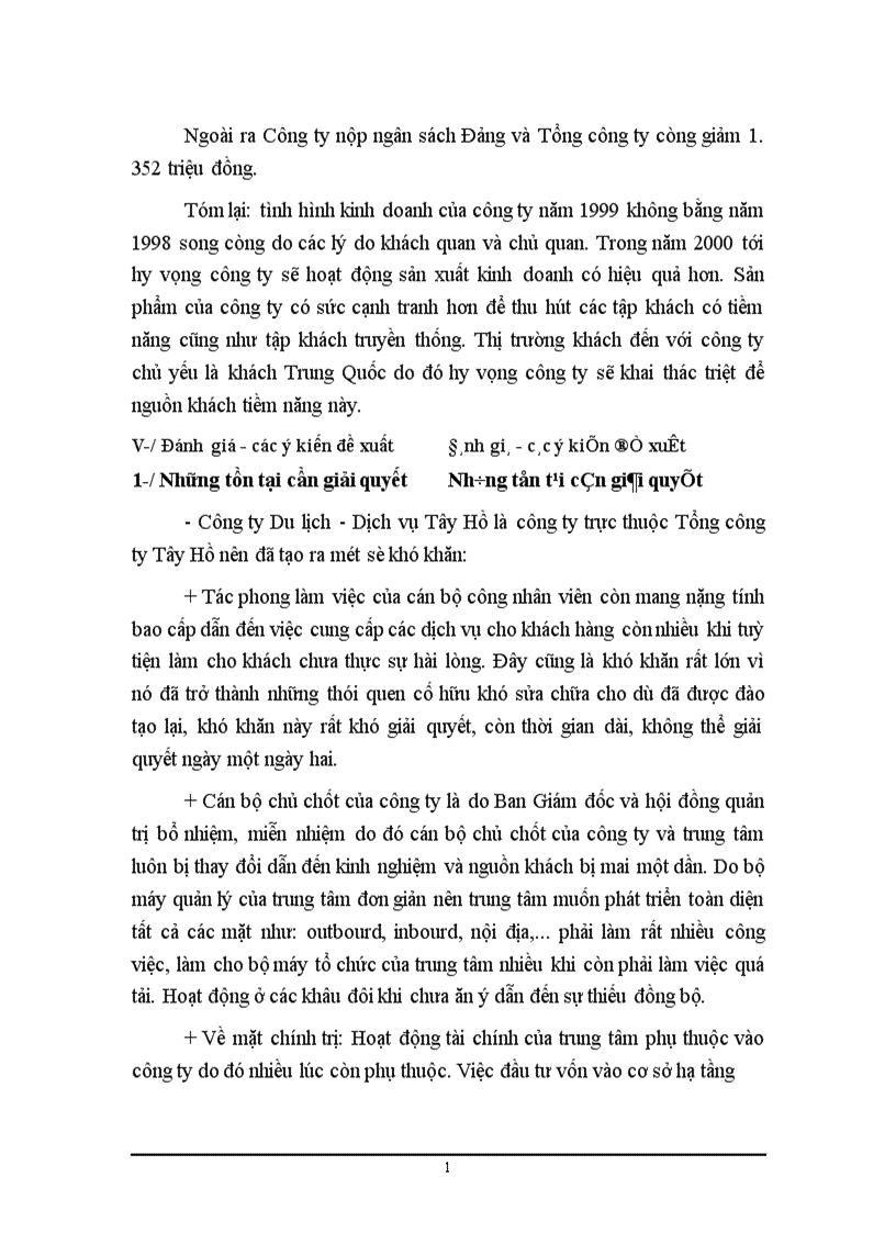 image for page báo cáo thực tập tại công ty du lịch dịch vụ Tây Hồ