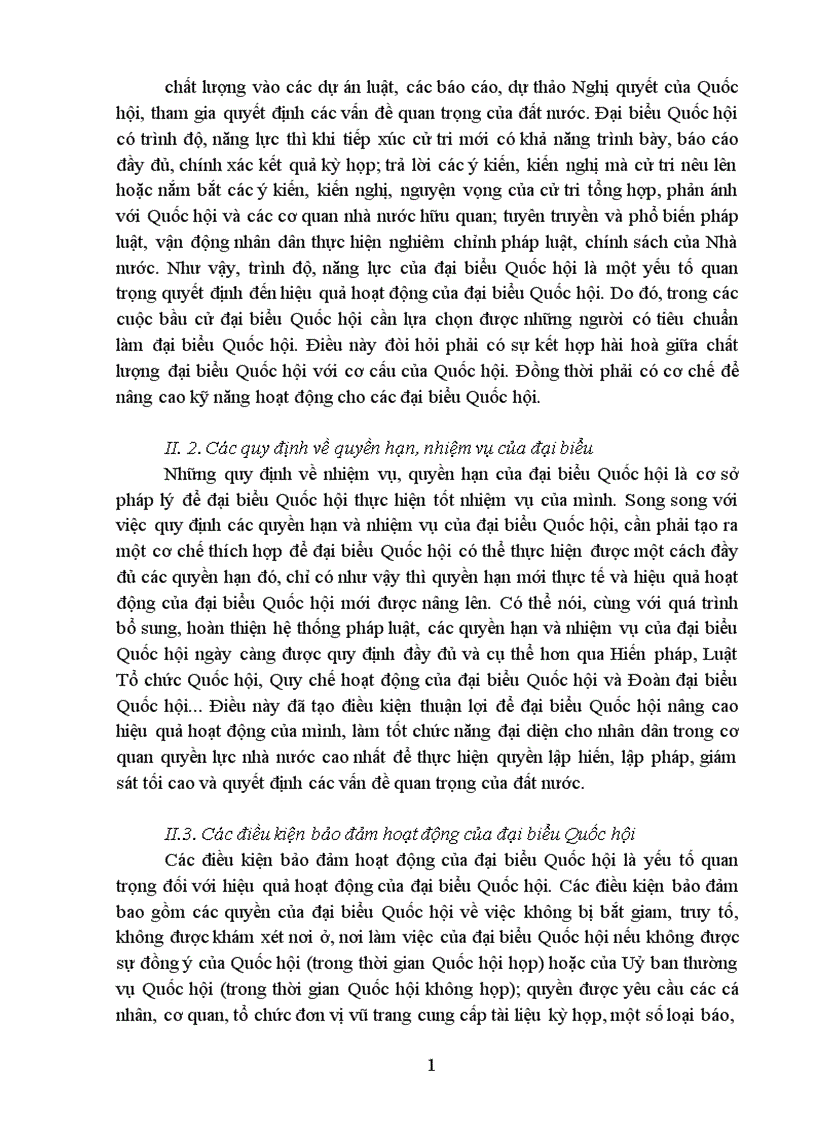 image for page Đại biểu Quốc hội Địa vị pháp lý các mối quan hệ và hiệu quả hoạt động
