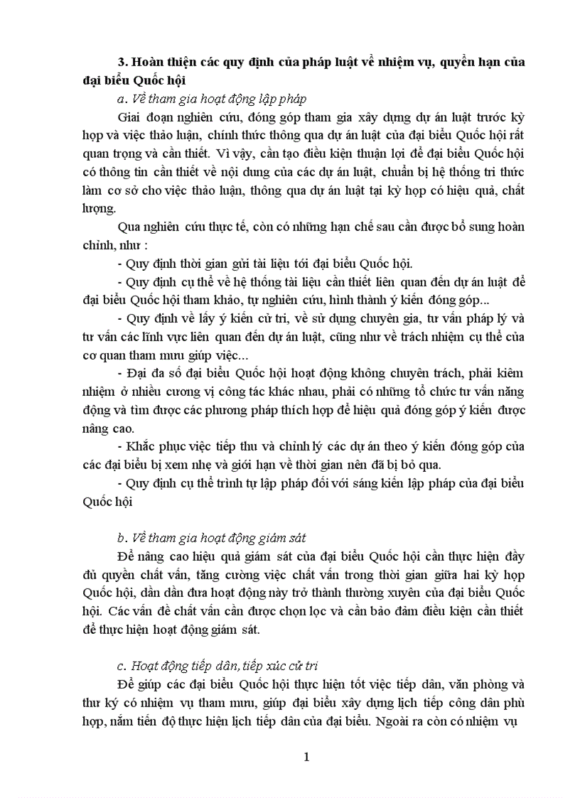 image for page Đại biểu Quốc hội Địa vị pháp lý các mối quan hệ và hiệu quả hoạt động