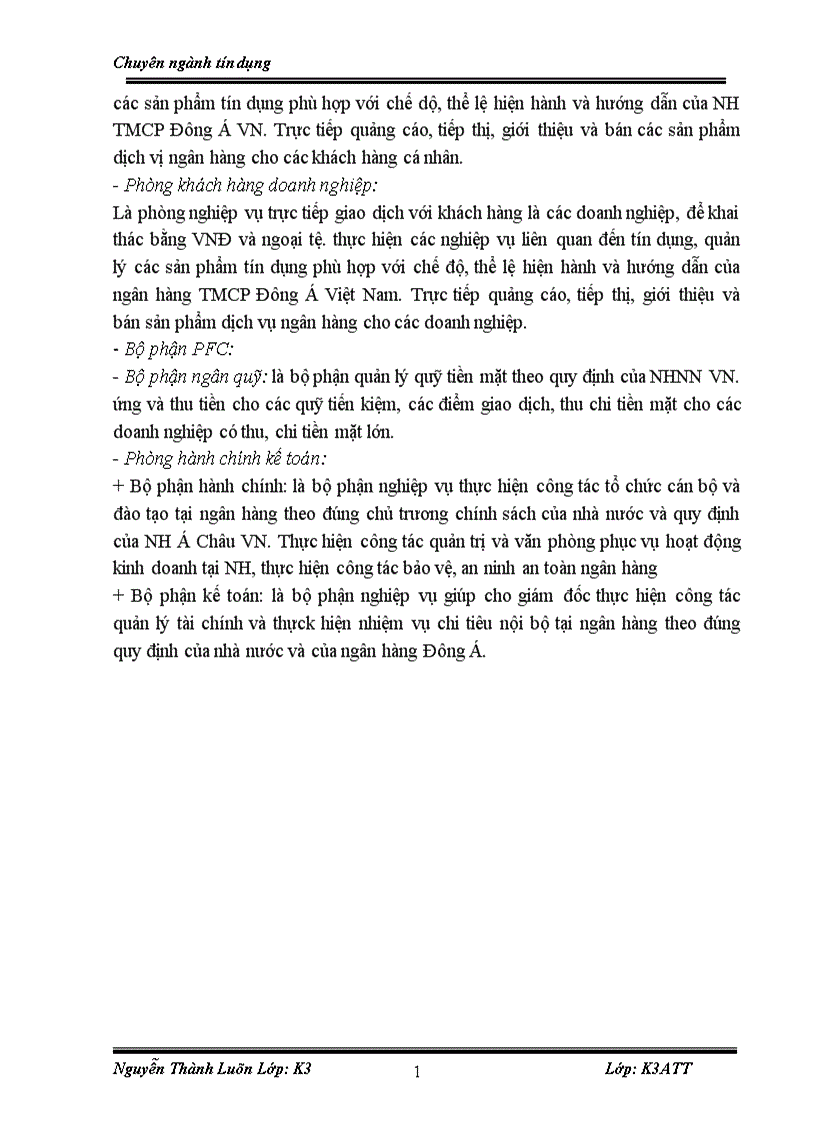 image for page Báo cáo thưc tập tại Ngân Hàng TMCP Đông Á chi nhánh Hà Nội