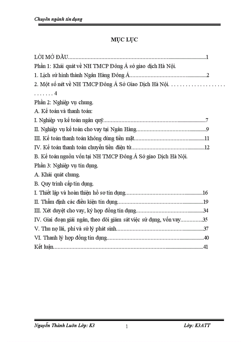 image for page Báo cáo thưc tập tại Ngân Hàng TMCP Đông Á chi nhánh Hà Nội