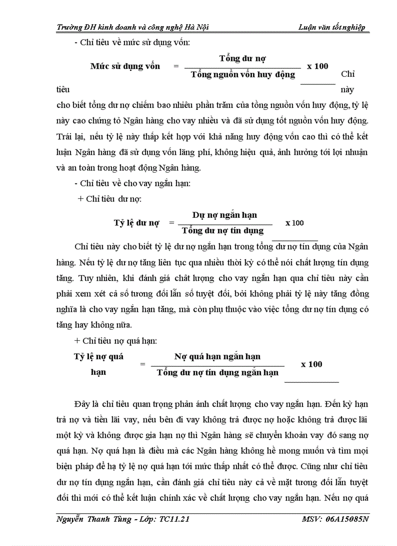 image for page Giải pháp nâng cao chất lượng cho vay ngắn hạn tại Ngân hàng Nông nghiệp và Phát triển nông thôn chi nhánh Đông Hà Nội 1