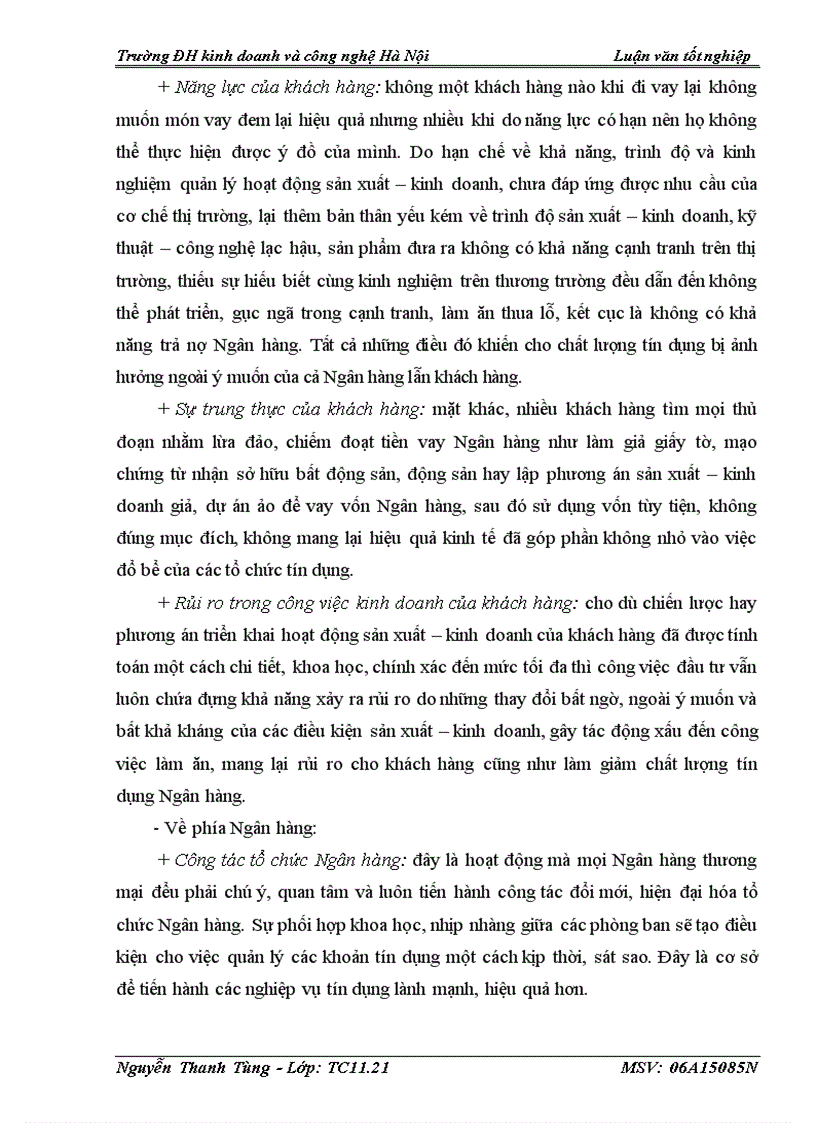 image for page Giải pháp nâng cao chất lượng cho vay ngắn hạn tại Ngân hàng Nông nghiệp và Phát triển nông thôn chi nhánh Đông Hà Nội 1