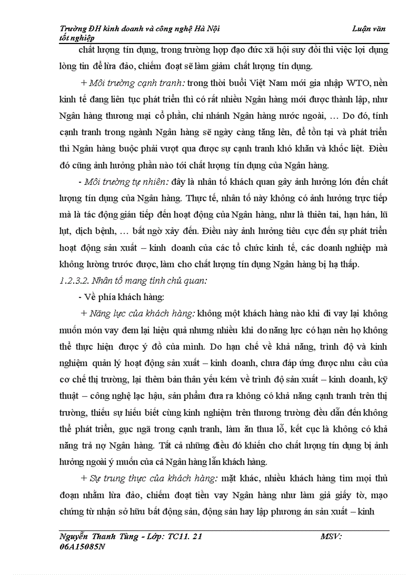 image for page Giải pháp nâng cao chất lượng cho vay ngắn hạn tại Ngân hàng Nông nghiệp và Phát triển nông thôn chi nhánh Đông Hà Nội 1