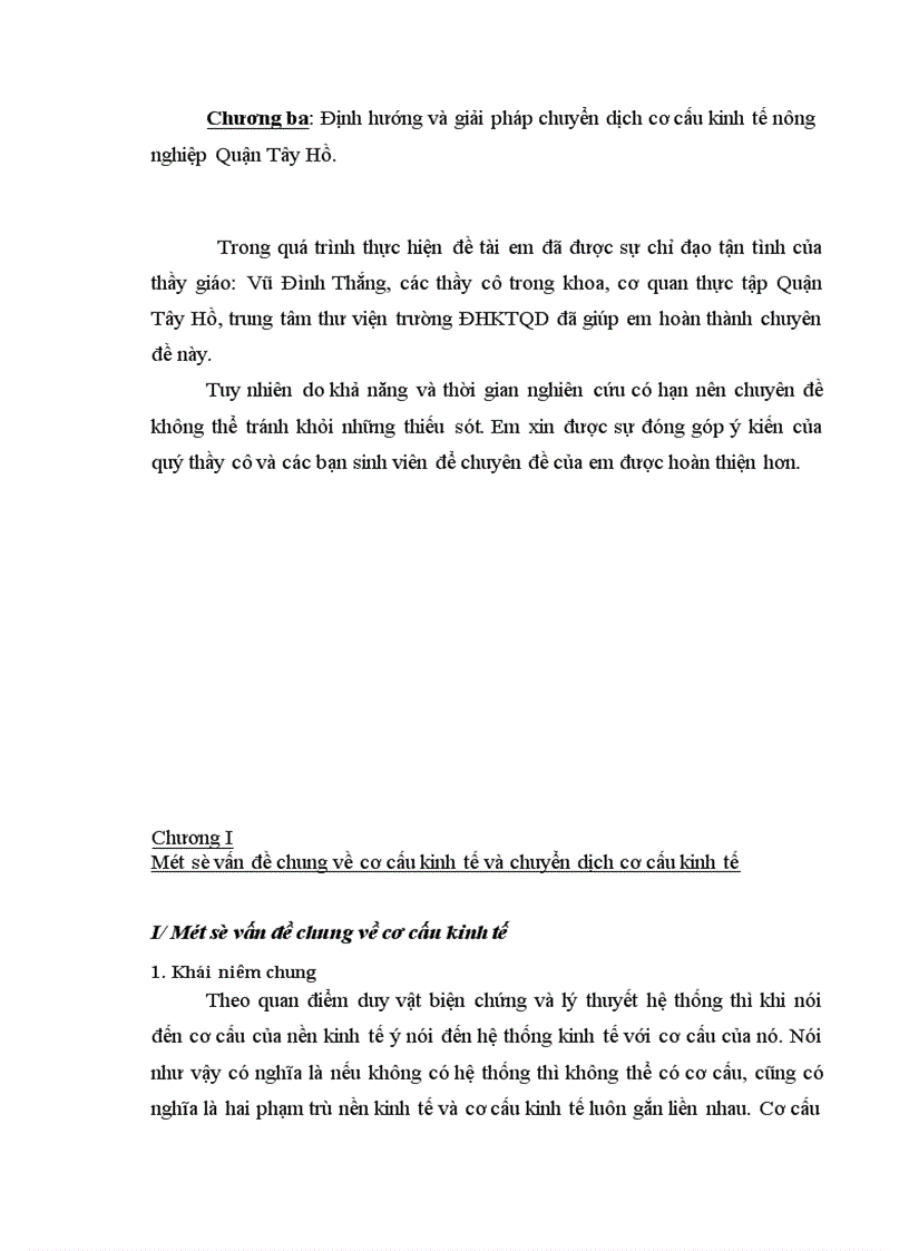 image for page Những định hướng và giải pháp chuyển dịch cơ cấu kinh tế ngành nông nghiệp Quận Tây Hồ theo hướng đô thị hoá 1