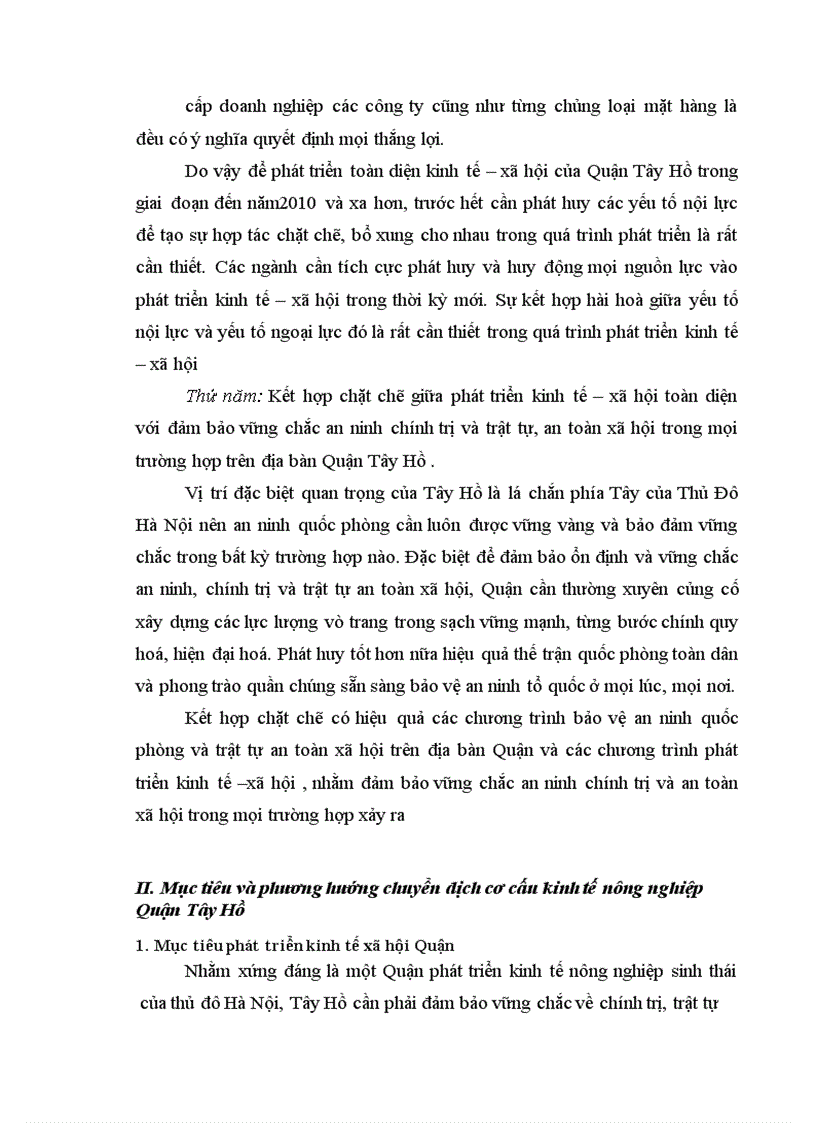 image for page Những định hướng và giải pháp chuyển dịch cơ cấu kinh tế ngành nông nghiệp Quận Tây Hồ theo hướng đô thị hoá 1
