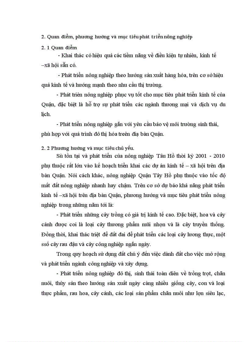 image for page Những định hướng và giải pháp chuyển dịch cơ cấu kinh tế ngành nông nghiệp Quận Tây Hồ theo hướng đô thị hoá 1