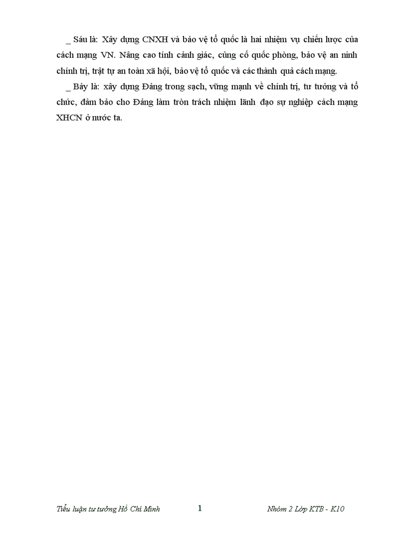 image for page Quan điểm về những đặc trưng bản chất về bước đi và biện pháp xây dựng CNXH của Hồ Chí Minh Sự vận dụng của ĐCS Việt Nam vào công cuộc đổi mới hiện nay